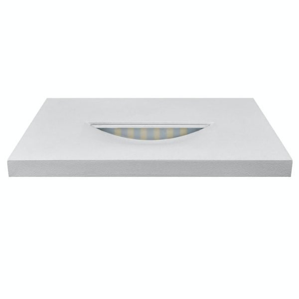 Pontrade | Horizontal Step Light, 3W, CCT Selectable, 120V, Black, White or Brushed Nickel Finish