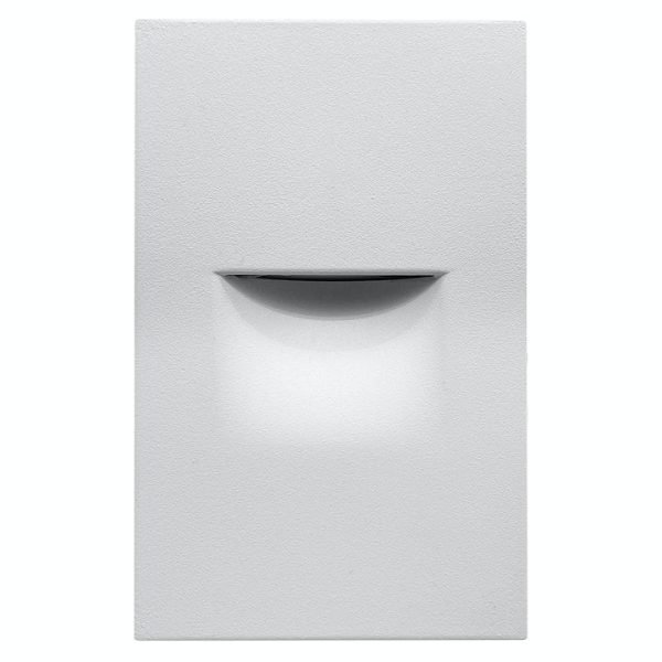 Vertical Step Light, 3W, CCT Selectable, 120V, Black, White or Brushed Nickel Finish