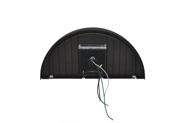 Pontrade | Premium Quarter Sphere Wall Pack, Wattage Tunable, 5000K, Dark Bronze Housing, 0-10V Dimmable, 120-277V