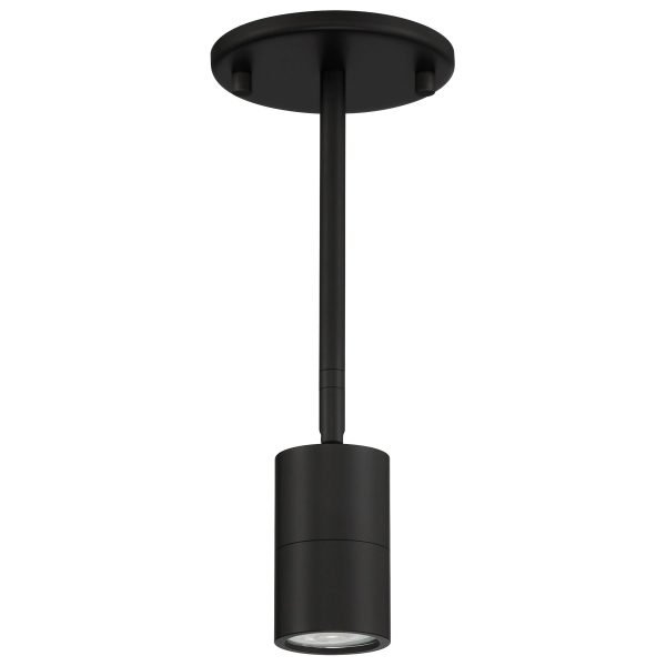 Pontrade | 1 Light LED Wall Or Ceiling Spotlight, 6W, 120V, Matte Black Finish, Cafe Dual Mount Collection