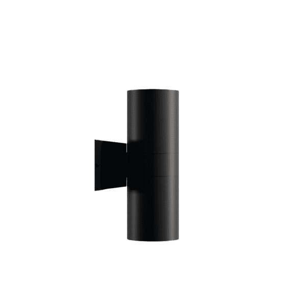 4" LED Architectural Indoor Wall Mount Cylinder Light, 3300 Lumens, 30W Direct/Indirect, CCT Selectable, 120-277V, Black or White