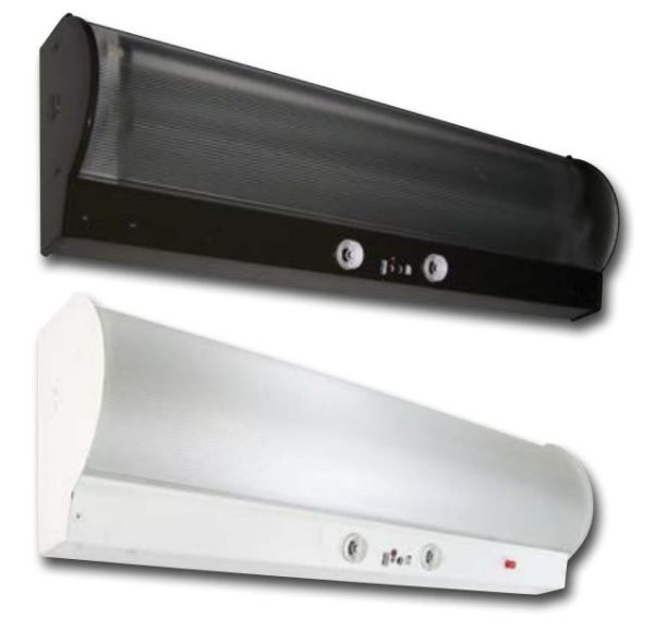 Pontrade | 2 Foot LED Cavern Stairwell Fixture (Thin Body), 22W, 120-277V, 3000K, 3500K, 4000K or 5000K