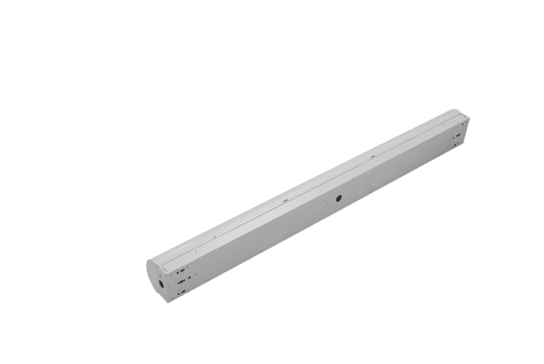 Pontrade | 4' LED Linear Stairwell Light with Occupancy Dimming Sensor and Optional Emergency , 6000 Lumens, 30W/35W/45W Selectable, 120-277V, CCT Selectable 3500K/4000K/5000K, White Finish