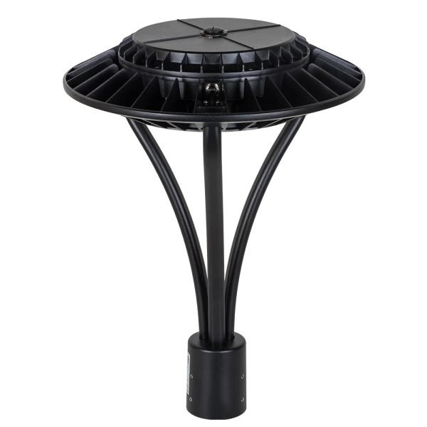 Pontrade | Spider Mount Post Top Light, 20000 Lumen Max, Wattage and CCT Selectable, 120-277V