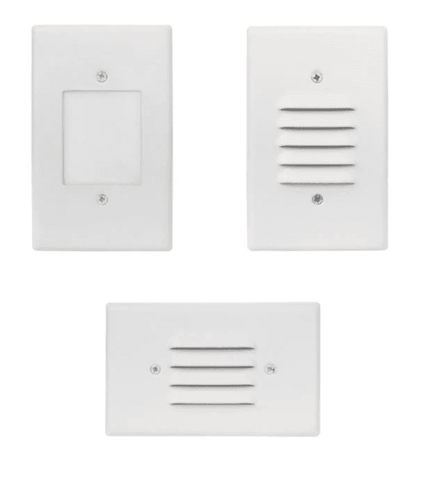 Pontrade | Vertical & Horizontal Step Light, 2W, 120V, Bronze or White