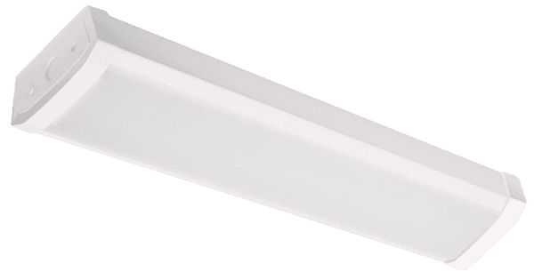 2FT 20W LED ECONOMY WRAP-AROUND FIXTURE, 30K/40K/50K, 120-277V