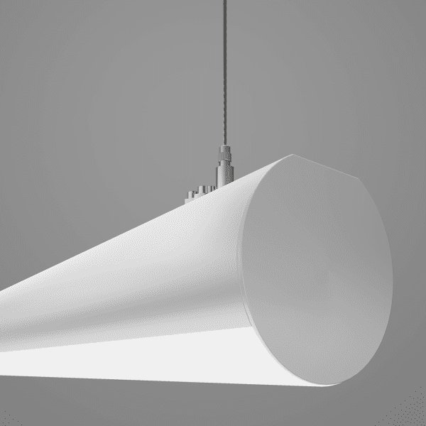 Pontrade | 4 FT LED Suspended Linear Fixture G2, 4800 Lumen Max, 40W, CCT Selectable, 120-277V, 0-10V Dimmable