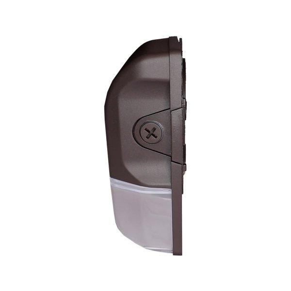 Pontrade | LED Mini Wall Pack, 20 Watt, 2840 Lumens, 120-277V, Bronze Finish, Photocell