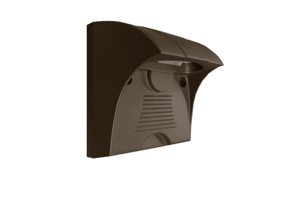 Square LED Step Light, 660 Lumens, 6W, 120-277V, 3000K, or 5000K CCT, Dark Bronze Finish