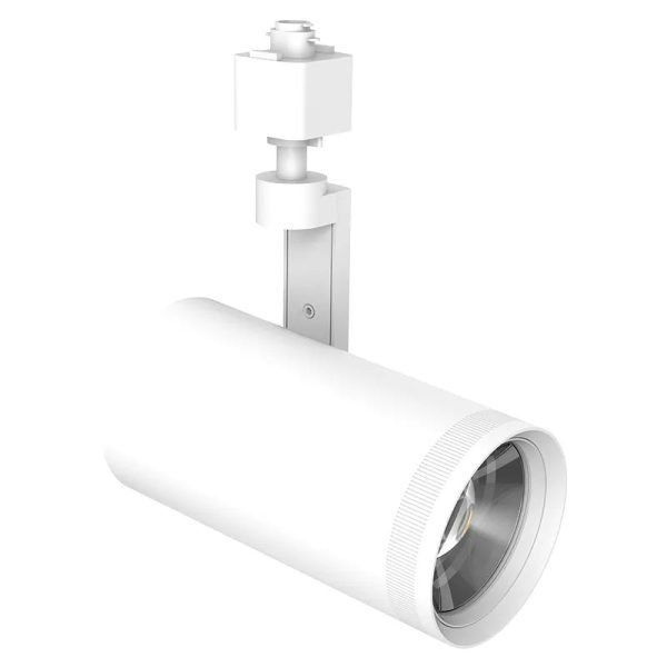 Pontrade | LED Track Head, 2700 Lumen Max, Wattage and CCT Selectable, White or Black Finish, 120-277V