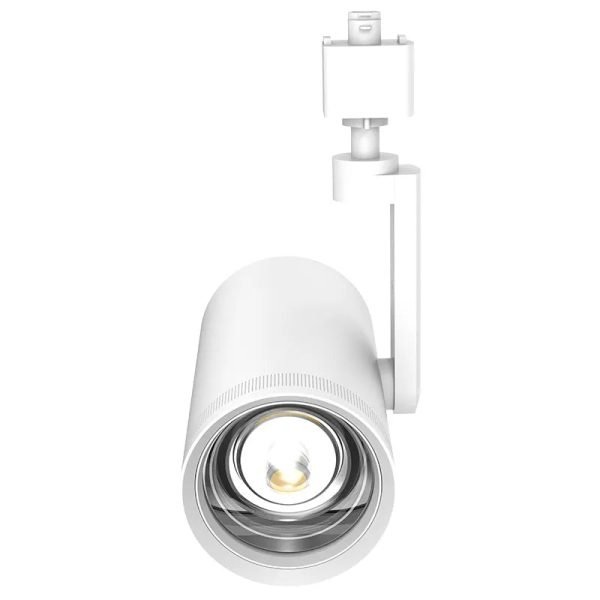 Pontrade | LED Track Head, 2700 Lumen Max, Wattage and CCT Selectable, White or Black Finish, 120-277V