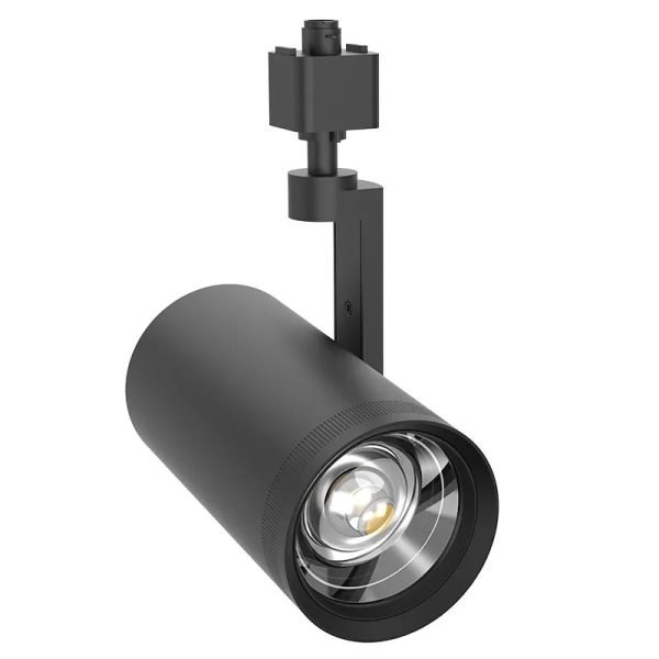 Pontrade | LED Track Head, 2700 Lumen Max, Wattage and CCT Selectable, White or Black Finish, 120-277V