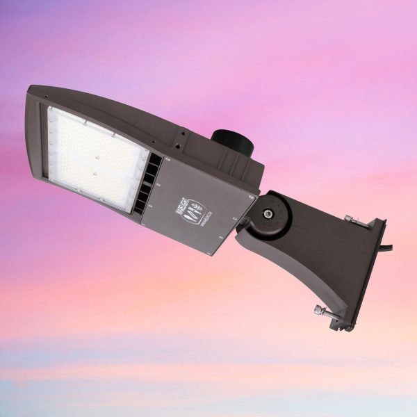 Pontrade | The Quasar G3 LED Area/Parking Lot Light, 13,200 Lumens, 100W, 120-277V, Bronze Finish