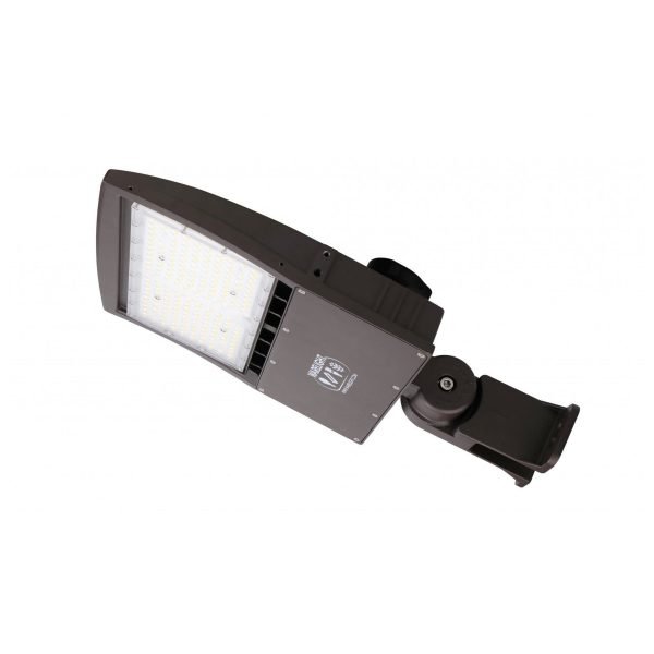 Pontrade | The Quasar G3 LED Area/Parking Lot Light , 19,800 Lumens, 150W, 4000K, 120-277V,  Bronze Finish